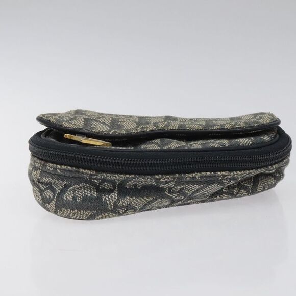 Pre Loved dior Women Navy Clutches - Picture 7 of 8